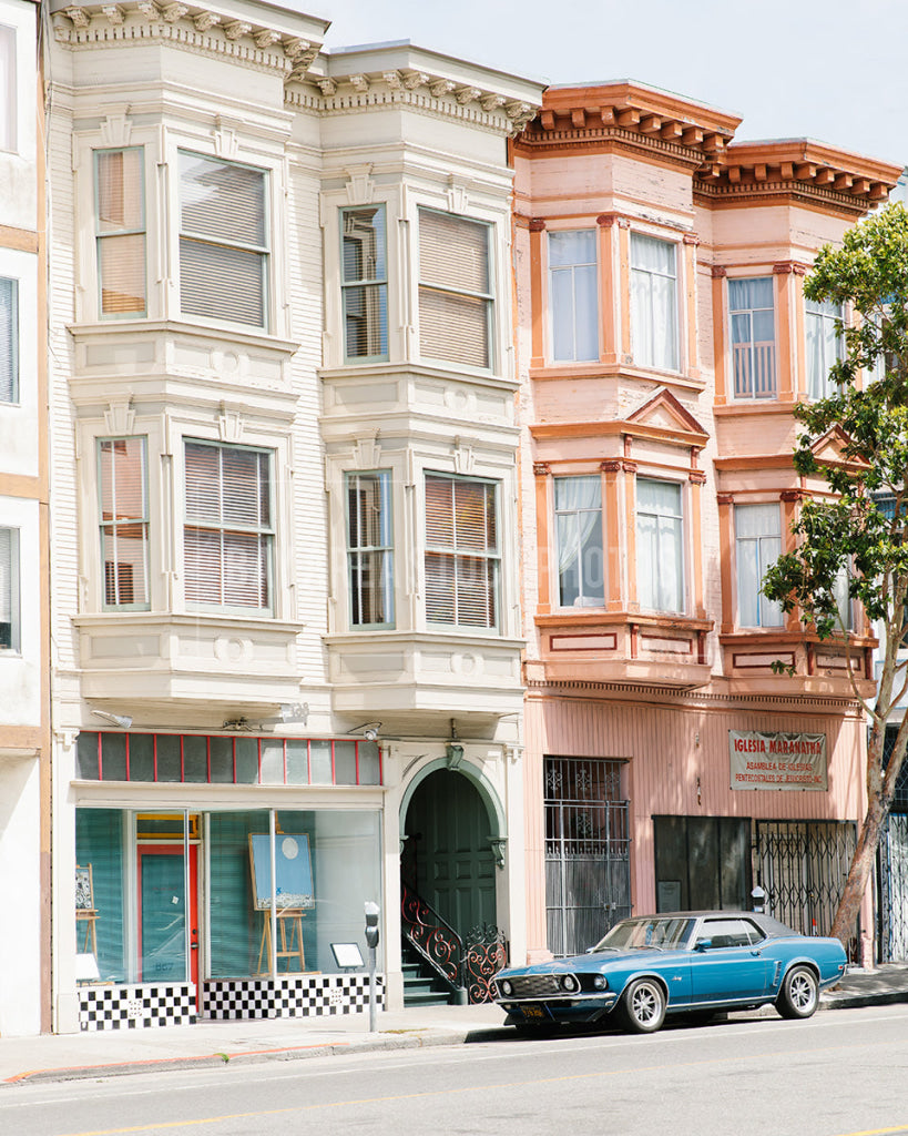 Ford Mustang Parked In The Mission District