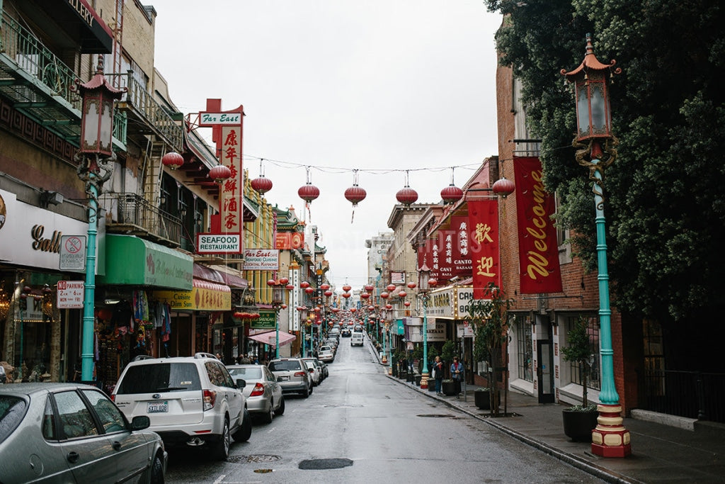 Grant Street In Chinatown